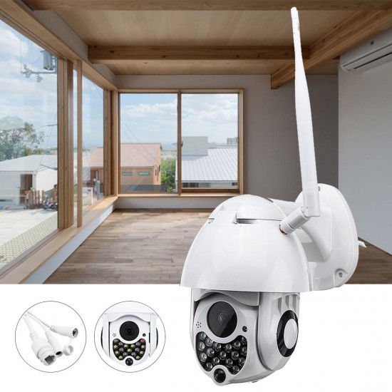 1080P HD Wifi CCTV IP Camera Waterproof Outdoor PTZ Security Wireless IR Camera