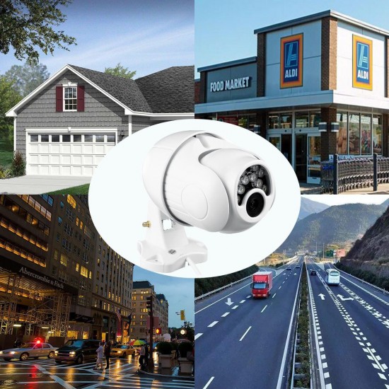 1080P Smart WiFi IP Camera PTZ Monitoring Dual Light Sources Motion Detect Waterproof 1080P Smart WiFi IP Camera PTZ Monitoring Dual Light Sources Motion Detect Waterproof