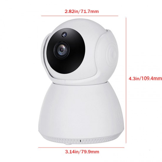 1080P Wifi IP Baby Camera H.265 Camera Cloud Storage Free PTZ & Wide Angle Motions Detection Camera 1080P Wifi IP Baby Camera H.265 Camera Cloud Storage Free PTZ & Wide Angle Motions Detection Camera