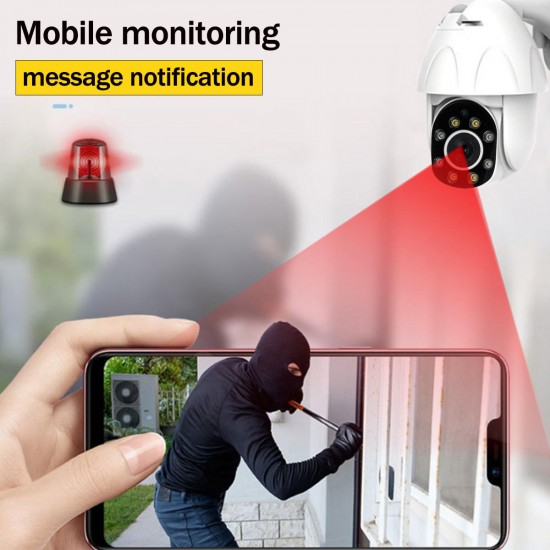 1080P Wifi IP Camera Waterproof Outdoor HD Full Color Night Vision Surveillance 360° 1080P Wifi IP Camera Waterproof Outdoor HD Full Color Night Vision Surveillance 360°