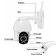 1080P Wifi IP Camera Waterproof Outdoor HD Full Color Night Vision Surveillance 360°