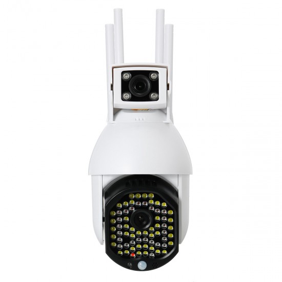 1080P Wireless Wifi IP Dual Lens Smart Security Camera CCTV HD 72Pcs LED IR Camera 1080P Wireless Wifi IP Dual Lens Smart Security Camera CCTV HD 72Pcs LED IR Camera