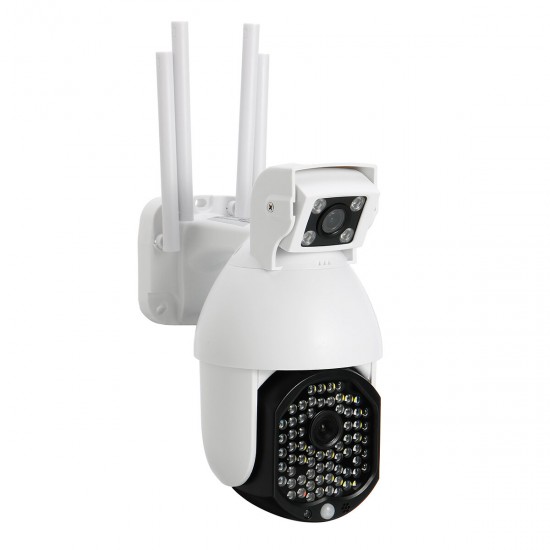 1080P Wireless Wifi IP Dual Lens Smart Security Camera CCTV HD 72Pcs LED IR Camera 1080P Wireless Wifi IP Dual Lens Smart Security Camera CCTV HD 72Pcs LED IR Camera