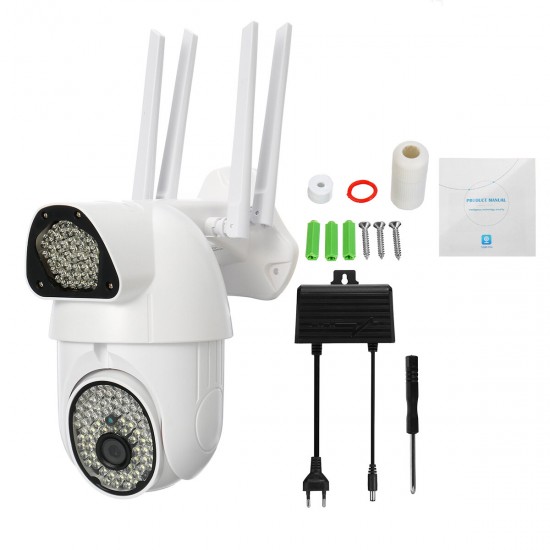 1080P Wireless Wifi IP Security Camera PIR Alarm Remote Monitor 135 LED Light IP Camera