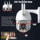 17 LED 1080P WIFI HD 5.0MP IP Surveillance Camera Wireless Outdoor CCTV HD Security Camera