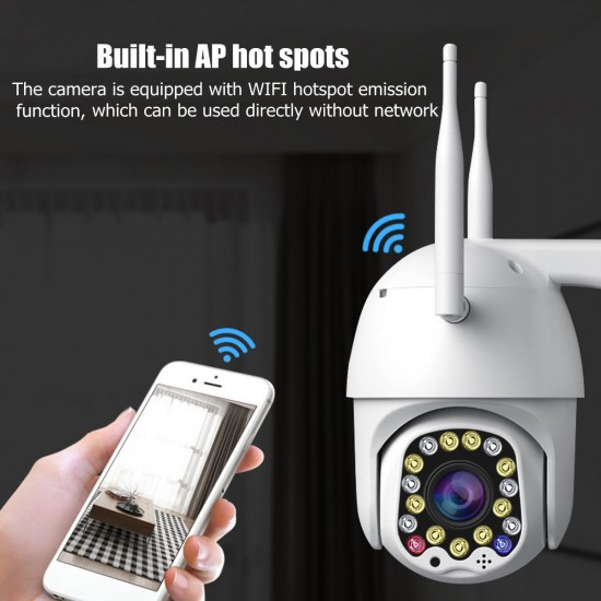 17 LED 1080P WIFI HD 5.0MP IP Surveillance Camera Wireless Outdoor CCTV HD Security Camera 17 LED 1080P WIFI HD 5.0MP IP Surveillance Camera Wireless Outdoor CCTV HD Security Camera