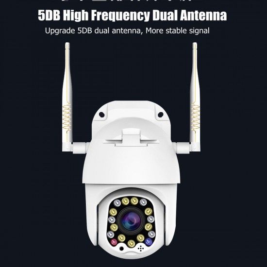 17 LED 1080P WIFI HD 5.0MP IP Surveillance Camera Wireless Outdoor CCTV HD Security Camera 17 LED 1080P WIFI HD 5.0MP IP Surveillance Camera Wireless Outdoor CCTV HD Security Camera