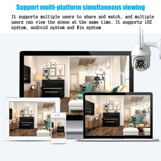 17 LED 1080P WIFI HD 5.0MP IP Surveillance Camera Wireless Outdoor CCTV HD Security Camera 17 LED 1080P WIFI HD 5.0MP IP Surveillance Camera Wireless Outdoor CCTV HD Security Camera