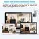 17 LED 1080P WIFI HD 5.0MP IP Surveillance Camera Wireless Outdoor CCTV HD Security Camera