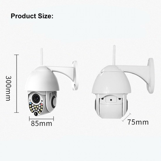 17LED WiFi PTZ Pan Tilt 1080P HD Security IP IR Camera Night Vision Outdoor IP67 17LED WiFi PTZ Pan Tilt 1080P HD Security IP IR Camera Night Vision Outdoor IP67