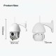 17LED WiFi PTZ Pan Tilt 1080P HD Security IP IR Camera Night Vision Outdoor IP67