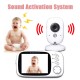 2 Way Talk Camera 3.2inch Digital Wireless Baby Monitors Night Vision Video Audio Camera