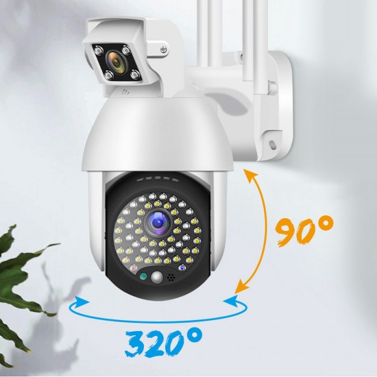 24 LED WIFI IP Camera HD 1080P Wireless Dome Speed Camera IP66 Waterproof Night Vision Camera