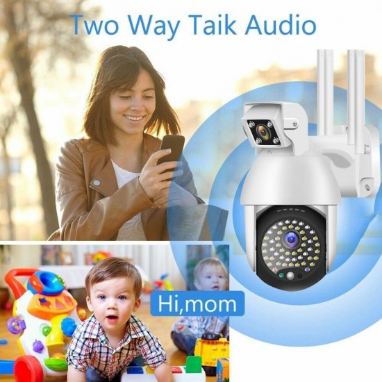 24 LED WIFI IP Camera HD 1080P Wireless Dome Speed Camera IP66 Waterproof Night Vision Camera