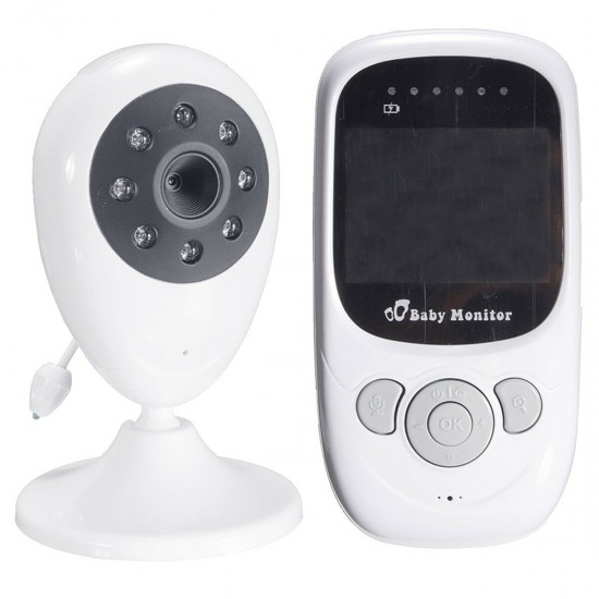 2.4inch 2.4G Wireless Baby Digital Audio Video Monitor Camera Night Vision Viewer Two-way Talk Temperature Monitor
