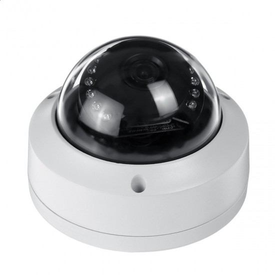 2MP POE IP Dome Camera 1080P Waterproof IP67 Night Vision IR30m Outdoor Security