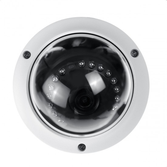 2MP POE IP Dome Camera 1080P Waterproof IP67 Night Vision IR30m Outdoor Security