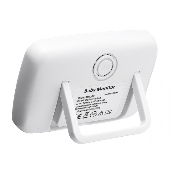 3.2 inch LCD Baby Monitor Nanny Temperature Monitoring Lullaby 2 Way Audio IR Night Vision Security Temperature Camera IP Camera 3.2 inch LCD Baby Monitor Nanny Temperature Monitoring Lullaby 2 Way Audio IR Night Vision Security Temperature Camera IP Camera