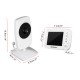 3.2 inch LCD Baby Monitor Nanny Temperature Monitoring Lullaby 2 Way Audio IR Night Vision Security Temperature Camera IP Camera