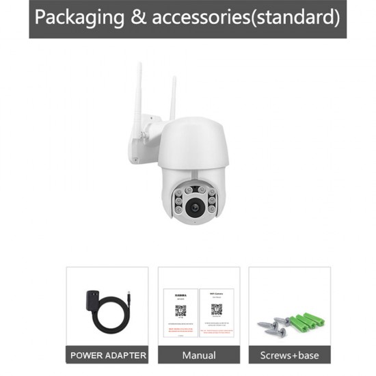 360 Degree 8LEDs Light IR Night Vision IP Camera Dual Antenna Support AP Hotspot Waterproof Outdoor PTZ Camera 360 Degree 8LEDs Light IR Night Vision IP Camera Dual Antenna Support AP Hotspot Waterproof Outdoor PTZ Camera