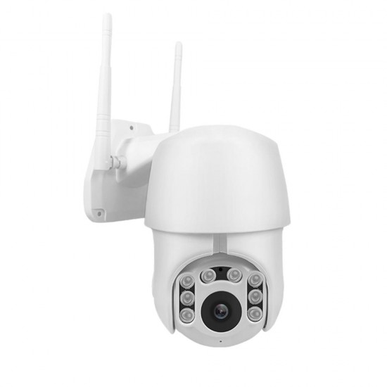 360 Degree 8LEDs Light IR Night Vision IP Camera Dual Antenna Support AP Hotspot Waterproof Outdoor PTZ Camera 360 Degree 8LEDs Light IR Night Vision IP Camera Dual Antenna Support AP Hotspot Waterproof Outdoor PTZ Camera