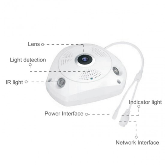 360 Drgree Panoramic Camera Wifi Wireless Camera Remote Monitor Invigilator Camcorder 360 Drgree Panoramic Camera Wifi Wireless Camera Remote Monitor Invigilator Camcorder