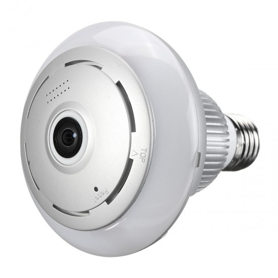 360° WiFi Wireless Panoramic 960P Fisheye Light Bulb IP Camera Lamp APP Control 360° WiFi Wireless Panoramic 960P Fisheye Light Bulb IP Camera Lamp APP Control