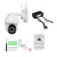 360° 1080P WiFi Outdoor Speed Dome IP Camera Wireless Alarm Security Night Vision 360° 1080P WiFi Outdoor Speed Dome IP Camera Wireless Alarm Security Night Vision