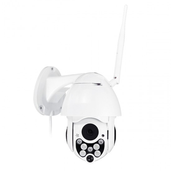 5X Zoom Pan Tilt 2MP HD WiFi IP Security Camera 7 LEDs Infrared Night Vision Outdoor Waterproof