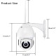 5X Zoom Waterproof WiFi IP Camera PTZ Pan Tilt 1080P HD Security IR Camera Night Vision