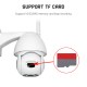 5X Zoom Waterproof WiFi IP Camera PTZ Pan Tilt 1080P HD Security IR Camera Night Vision