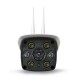 6 LEDs Full Color HD 1080P WiFi PTZ Camera Wireless CCTV IP Camera Outdoor IP66 Waterproof Security Night Vision Monitor 6 LEDs Full Color HD 1080P WiFi PTZ Camera Wireless CCTV IP Camera Outdoor IP66 Waterproof Security Night Vision Monitor