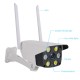 6 LEDs Full Color HD 1080P WiFi PTZ Camera Wireless CCTV IP Camera Outdoor IP66 Waterproof Security Night Vision Monitor 6 LEDs Full Color HD 1080P WiFi PTZ Camera Wireless CCTV IP Camera Outdoor IP66 Waterproof Security Night Vision Monitor