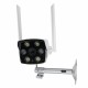 6LED Wireless IP Camera 1080P Dual Light Source Webcam Two-Way Voice Outdoor Waterproof Camera 6LED Wireless IP Camera 1080P Dual Light Source Webcam Two-Way Voice Outdoor Waterproof Camera