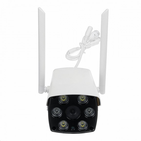 6LED Wireless IP Camera 1080P Dual Light Source Webcam Two-Way Voice Outdoor Waterproof Camera