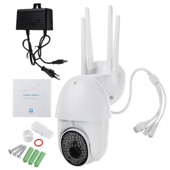 79 LED 2.0MP 1080P WiFi IP Camera Full Color Night Vision Pan/Tilt Rotation ONVIF IP66 Waterproof 79 LED 2.0MP 1080P WiFi IP Camera Full Color Night Vision Pan/Tilt Rotation ONVIF IP66 Waterproof