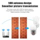 82 LEDS Lamp Ball Machine Infrared Array HD Sense Lens Enhanced Antennas Security Camera 82 LEDS Lamp Ball Machine Infrared Array HD Sense Lens Enhanced Antennas Security Camera