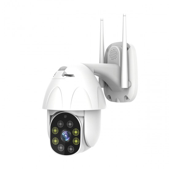 8LED WIFI IP Camera 1080P IP66 Waterproof Night Vision Pan Tilt Security IR Cam Two-way Radio Camera 8LED WIFI IP Camera 1080P IP66 Waterproof Night Vision Pan Tilt Security IR Cam Two-way Radio Camera