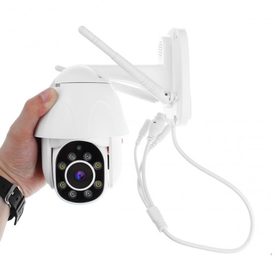 8LED WIFI IP Camera 1080P IP66 Waterproof Night Vision Pan Tilt Security IR Cam Two-way Radio Camera 8LED WIFI IP Camera 1080P IP66 Waterproof Night Vision Pan Tilt Security IR Cam Two-way Radio Camera