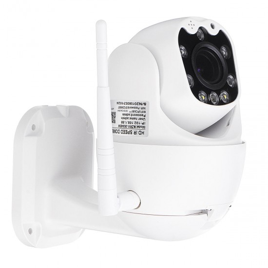 8LEDs HD 1080p PTZ Outdoor IP Camera Pan Tilt 5X Zoom IR Network Security Camera 8LEDs HD 1080p PTZ Outdoor IP Camera Pan Tilt 5X Zoom IR Network Security Camera