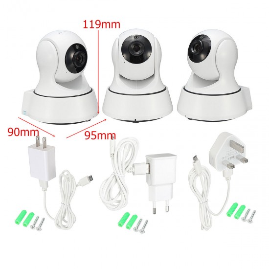 960P Intelligent Wireless WiFi IP Camera Security Network Night Vision Monitor