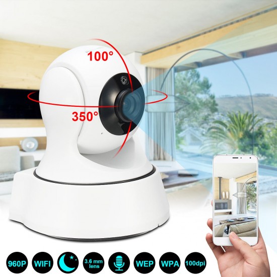 960P Intelligent Wireless WiFi IP Camera Security Network Night Vision Monitor 960P Intelligent Wireless WiFi IP Camera Security Network Night Vision Monitor