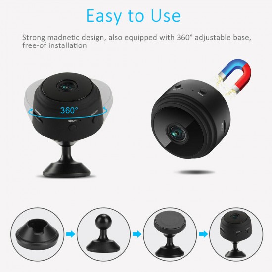 A9 1080P HD Mini Wireless WIFI IP CameraDVR Night Vision Home Security A9 1080P HD Mini Wireless WIFI IP CameraDVR Night Vision Home Security