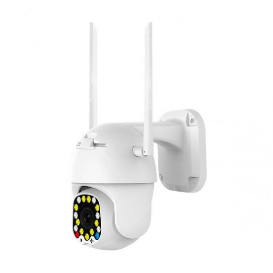 HD 1080P Outdoor Waterproof Wireless IP Camera 500W Pixel Full Color Night Vision PTZ Smart Home Two-Way Audio Motion Detections Camera HD 1080P Outdoor Waterproof Wireless IP Camera 500W Pixel Full Color Night Vision PTZ Smart Home Two-Way Audio Motion Detections Camera