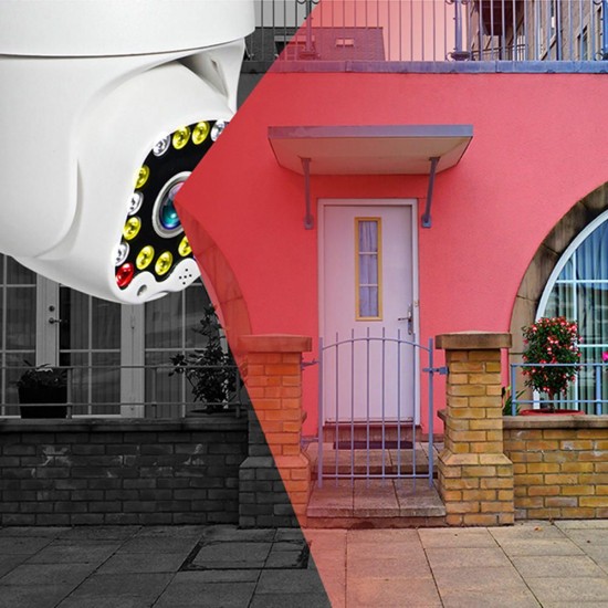 HD 1080P Outdoor Waterproof Wireless IP Camera 500W Pixel Full Color Night Vision PTZ Smart Home Two-Way Audio Motion Detections Camera HD 1080P Outdoor Waterproof Wireless IP Camera 500W Pixel Full Color Night Vision PTZ Smart Home Two-Way Audio Motion Detections Camera