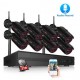 1080P 8CH NVR Audio Record Outdoor Night Vision CCTV Camera Video Surveillance System 1080P 8CH NVR Audio Record Outdoor Night Vision CCTV Camera Video Surveillance System