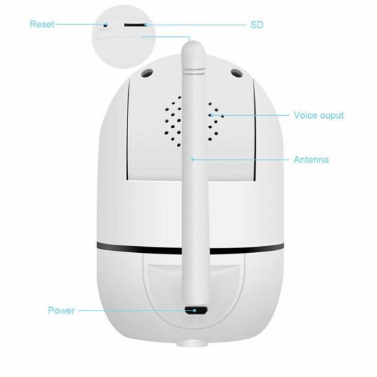 1080P Wireless WIFI IR Security IP Camera Night Vision Intelligent HD Surveillance Camera 1080P Wireless WIFI IR Security IP Camera Night Vision Intelligent HD Surveillance Camera