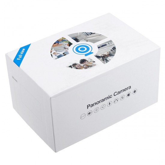 E27 360° Panoramic 1080P IR Camera Light Bulb Wifi Fisheye CCTV Security Camera E27 360° Panoramic 1080P IR Camera Light Bulb Wifi Fisheye CCTV Security Camera