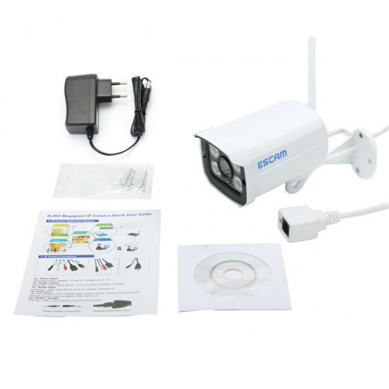 QD900 WIFI 1080P P2P Cloud IR Waterproof Security IP Camera