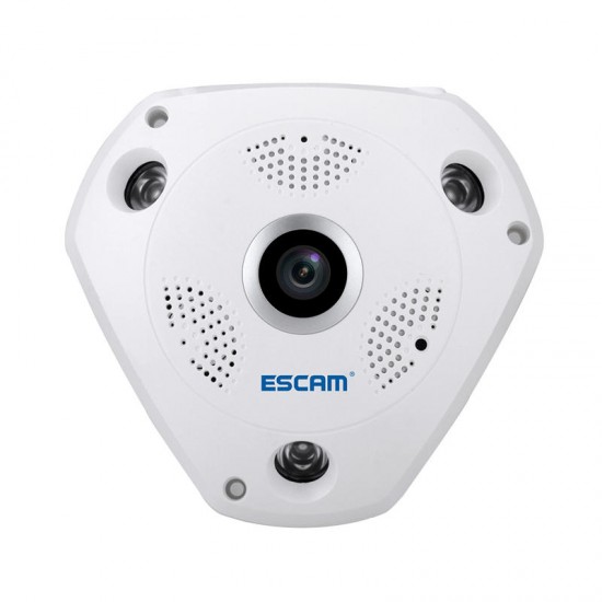 Fisheye Camera Support VR QP180 Shark 960P IP WiFi Camera 1.3MP 360 Degree Panoramic Infrared Night Vision Camera Fisheye Camera Support VR QP180 Shark 960P IP WiFi Camera 1.3MP 360 Degree Panoramic Infrared Night Vision Camera